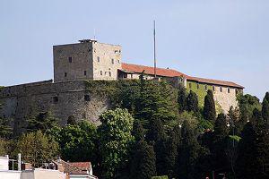 Castello di San Giusto - i monumenti di Trieste